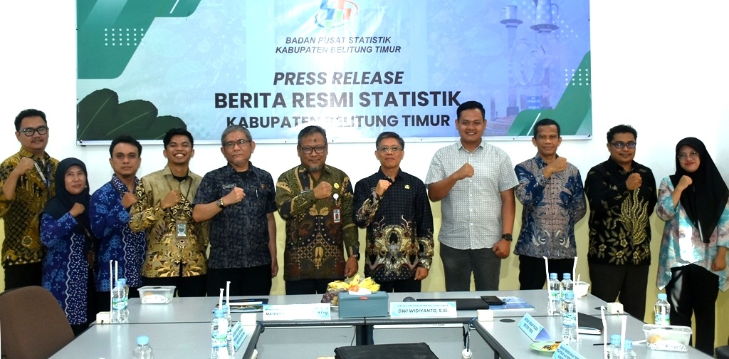 Deflasi Terjadi di Kabupaten Belitung Timur, Inflasi Tahun ke Tahun Tetap Terkendali