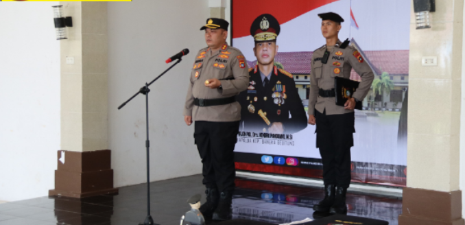 Kapolres Belitung Timur yang Baru Dijabat AKBP Indra Feri Dalimunthe